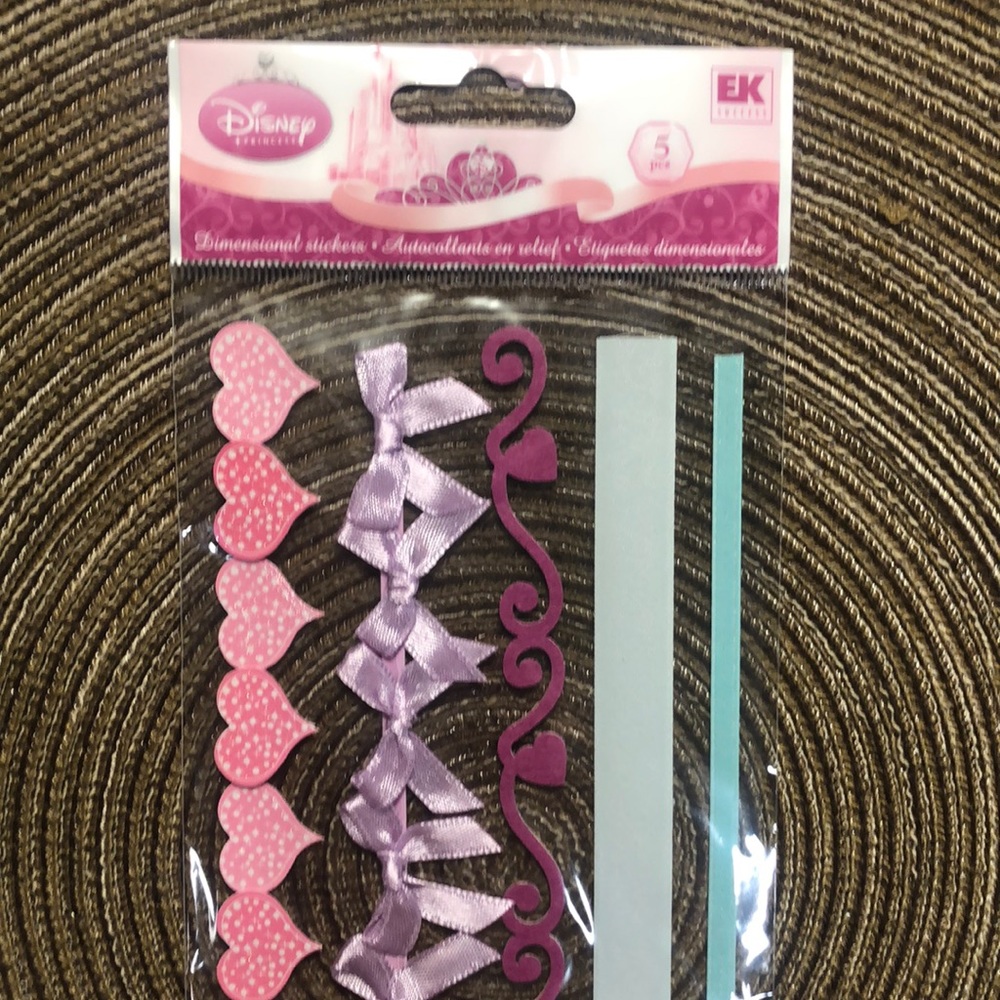 Disney Princesses Scrapbook Border Stickers